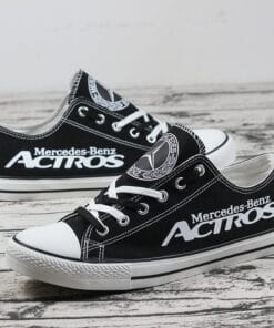 Mercedes-Benz Canvas Sneakers Shoes For Men Women Fans