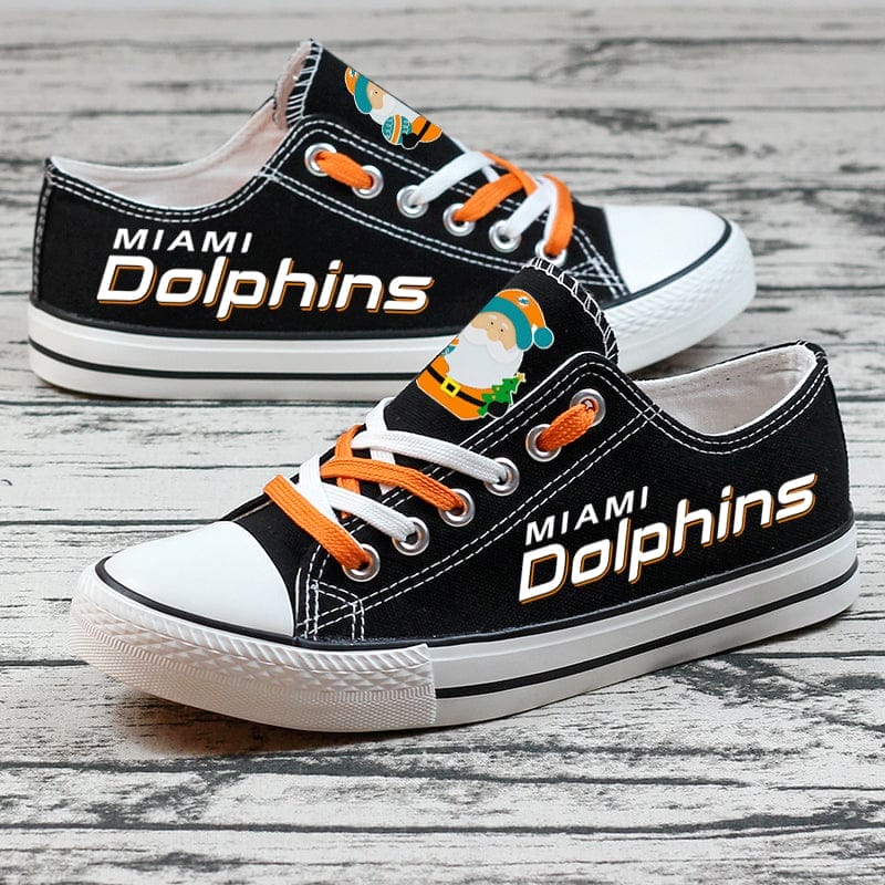 Miami Dolphins Sport Sneakers Shoes For Men Women Fans - Image 3