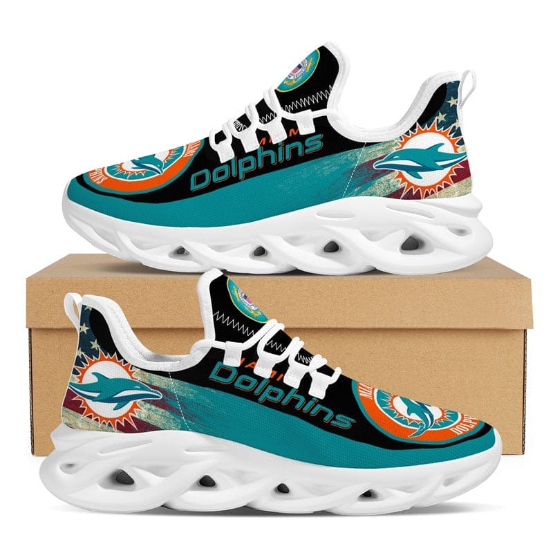 Miami Dolphins Sneakers Shoes Elevate Your Every Step