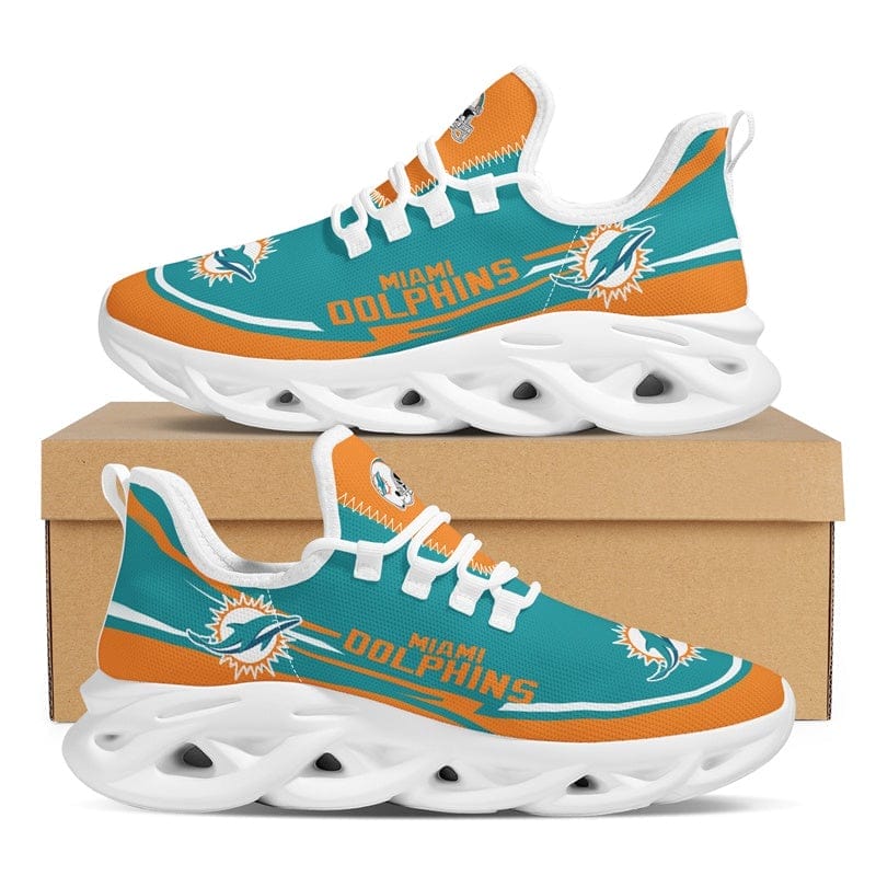 Miami Dolphins Sneakers Shoes Elevate Your Every Step - Image 3