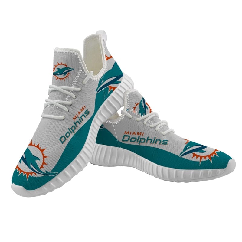 Miami Dolphins Sneaker Shoes NFL For Men Women Fans - Image 5
