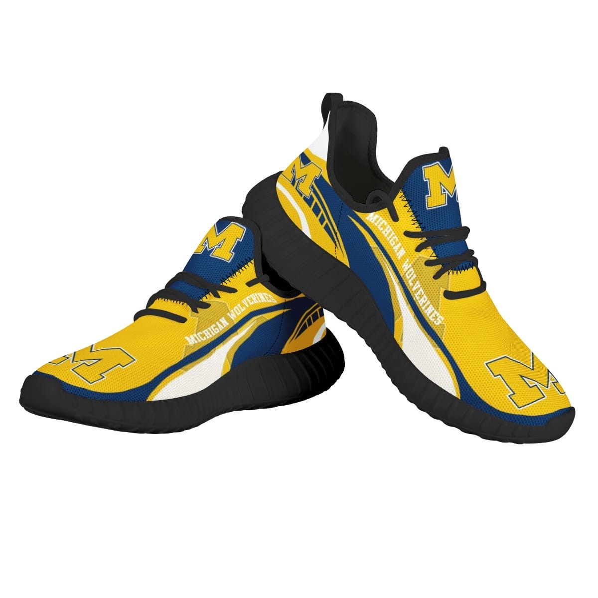Michigan Wolverines Sneaker Shoes Hot Team For Men Women Fans