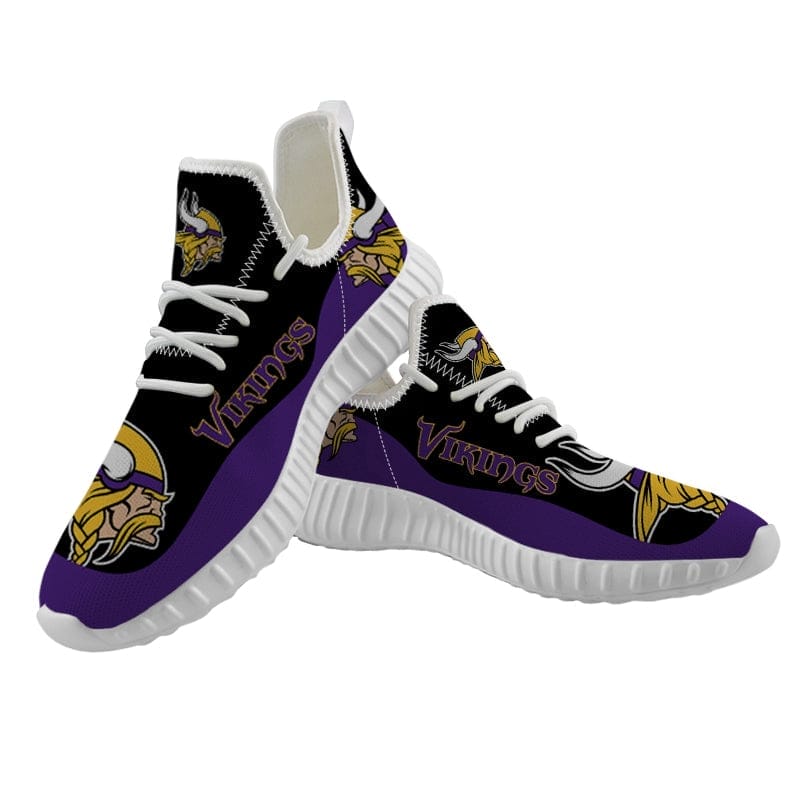 Minnesota Vikings Sneaker Shoes NFL For Men Women Fans - Image 3