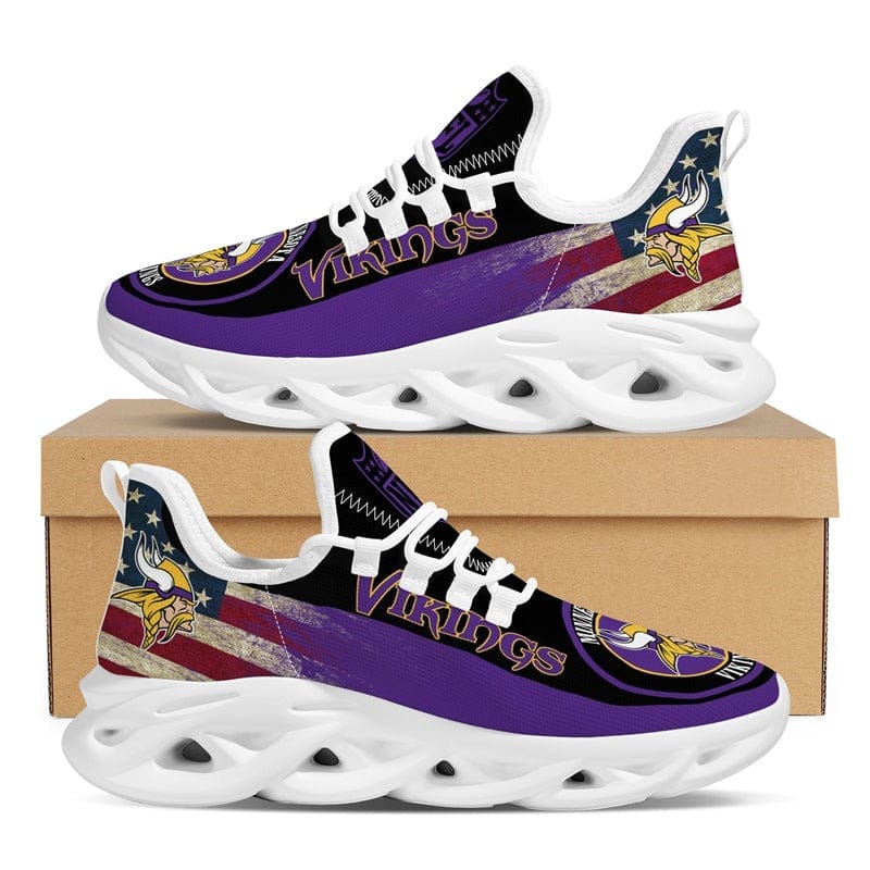 Minnesota Vikings Sneakers Shoes Elevate Your Every Step - Image 2