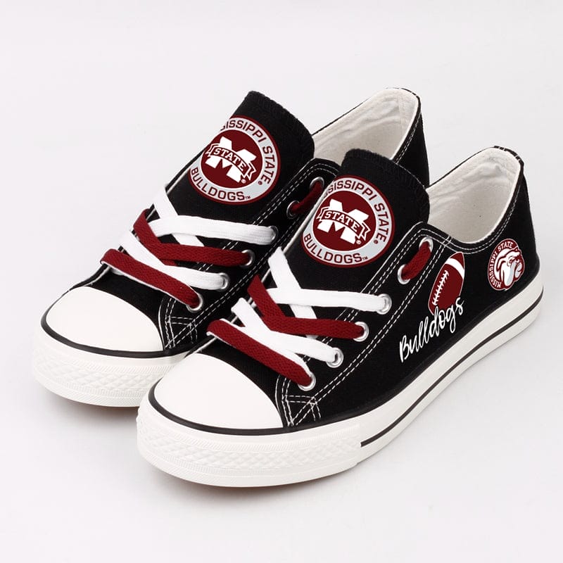 Mississippi State Bulldogs Sport Sneakers Shoes For Men Women Fans - Image 4