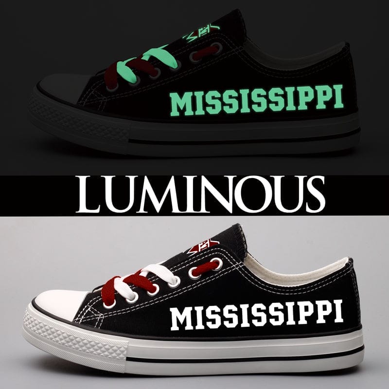 Mississippi State Bulldogs Sport Sneakers Shoes For Men Women Fans