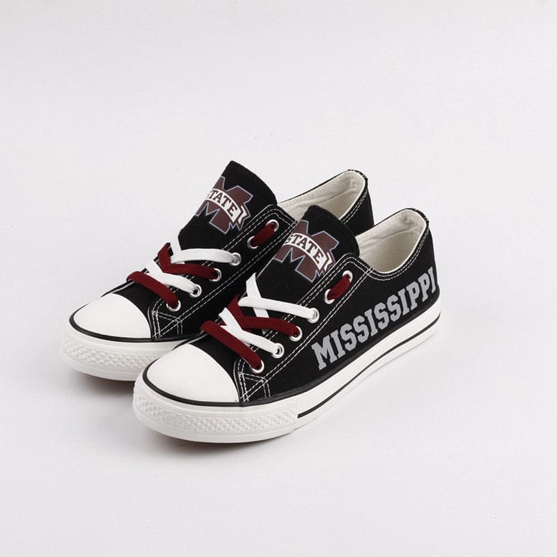 Mississippi State Bulldogs Sport Sneakers Shoes For Men Women Fans - Image 2
