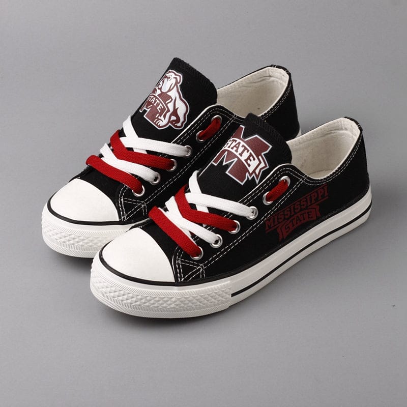 Mississippi State Bulldogs Sport Sneakers Shoes For Men Women Fans - Image 3