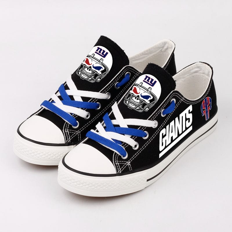 New York Giants Low Top Canvas Sport Sneakers Shoes For Men Women Fans - Image 4