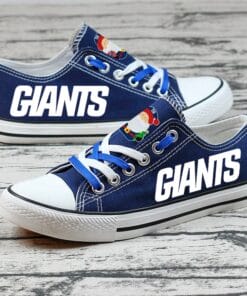 New York Giants Low Top Canvas Sport Sneakers Shoes For Men Women Fans