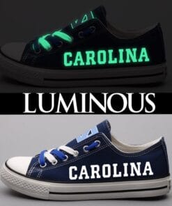 North Carolina Tar Heels Sport Sneakers Shoes For Men Women Fans