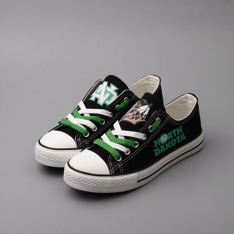 North Dakota Fighting Hawks Sport Sneakers Shoes For Men Women Fans
