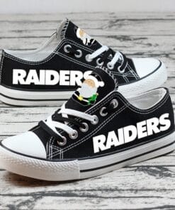 Alternative view of Oakland Raiders Sport Sneakers Shoes For Men Women Fans