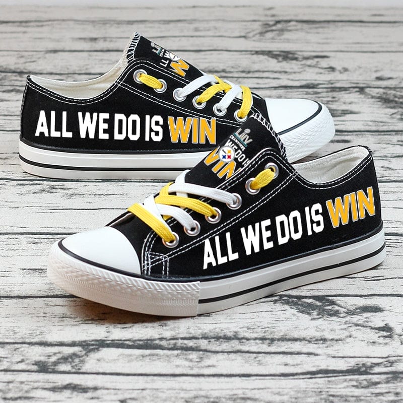 Pittsburgh Steelers Sport Sneakers Shoes For Men Women Fans