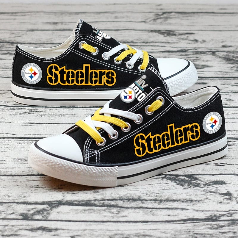 Pittsburgh Steelers Sport Sneakers Shoes For Men Women Fans - Image 5