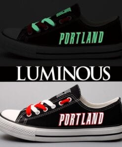 Portland Trail Blazers Atlanta Hawks Sport Sneakers Shoes For Men Women Fans
