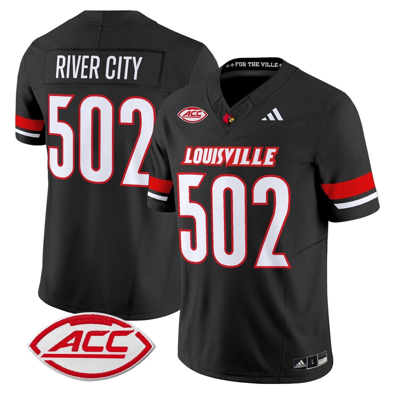 River City Jersey #502 Louisville Cardinals 2025 Vapor Limited Stitched