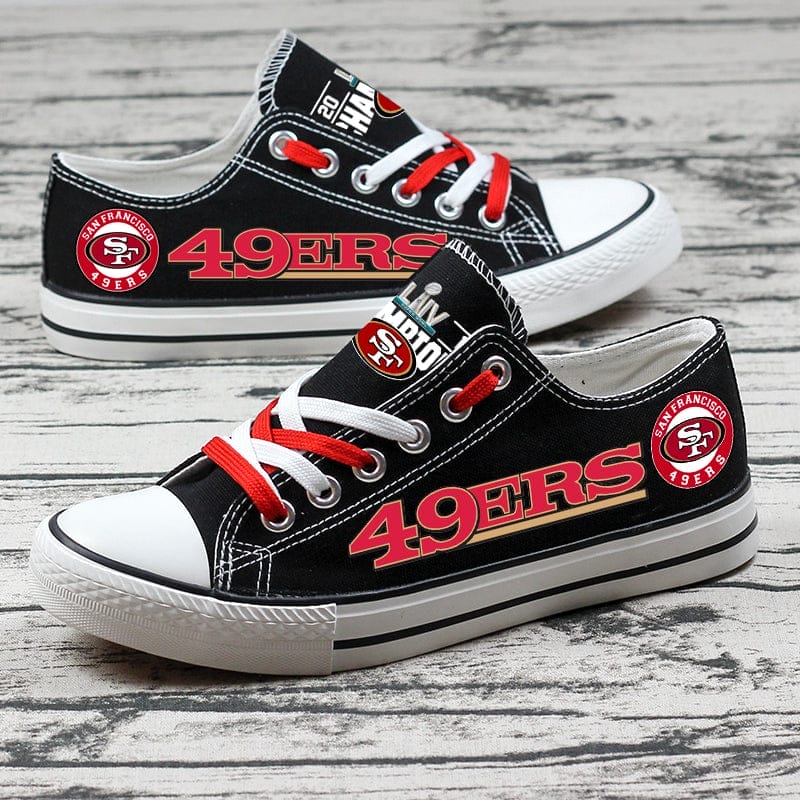 San Francisco 49ers Sport Sneakers Shoes For Men Women Fans - Image 7