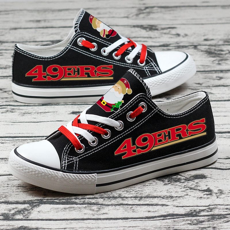 San Francisco 49ers Sport Sneakers Shoes For Men Women Fans - Image 4