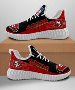 Alternative view of San Francisco 49ers Sneaker Shoes NFL For Men Women Fans (Copy)
