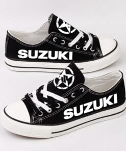 Alternative view of Suzuki Canvas Sneakers Shoes For Men Women Fans