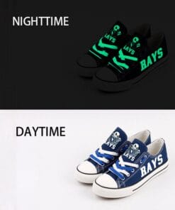 Tampa Bay Rays Limited Print Low Top Canvas Shoes Sport Sneakers For Men Women Fans
