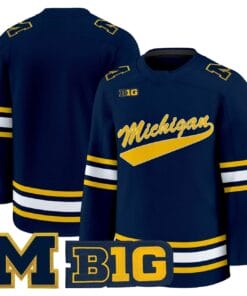 Alternative view of Team Jersey Michigan Wolverines 2025-26 Premium All Stitched