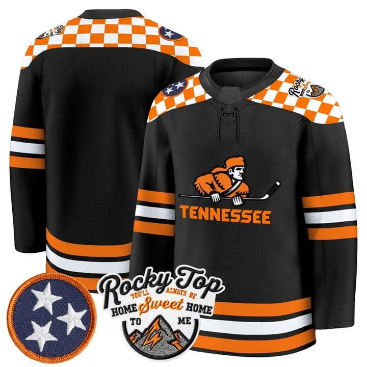 Team Jersey Tennessee Volunteers 2025-26 Hockey Premium Stitched
