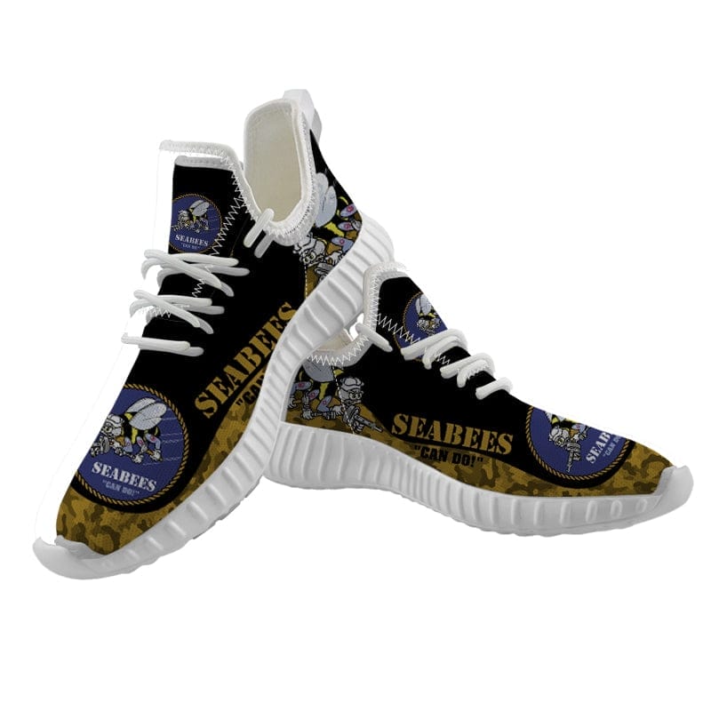 United States Seabees Can Do Sneaker Shoes Hot For Men Women Fans - Image 3