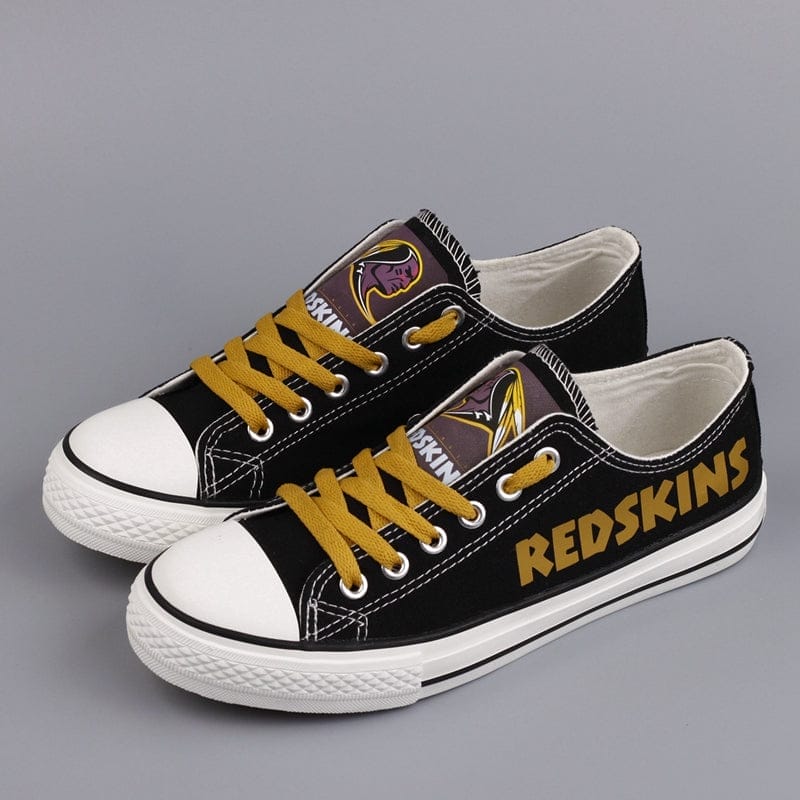 Washington Redskins Low Top Canvas Sport Sneakers Shoes For Men Women Fans