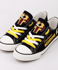 Washington Redskins Low Top Canvas Sport Sneakers Shoes For Men Women Fans