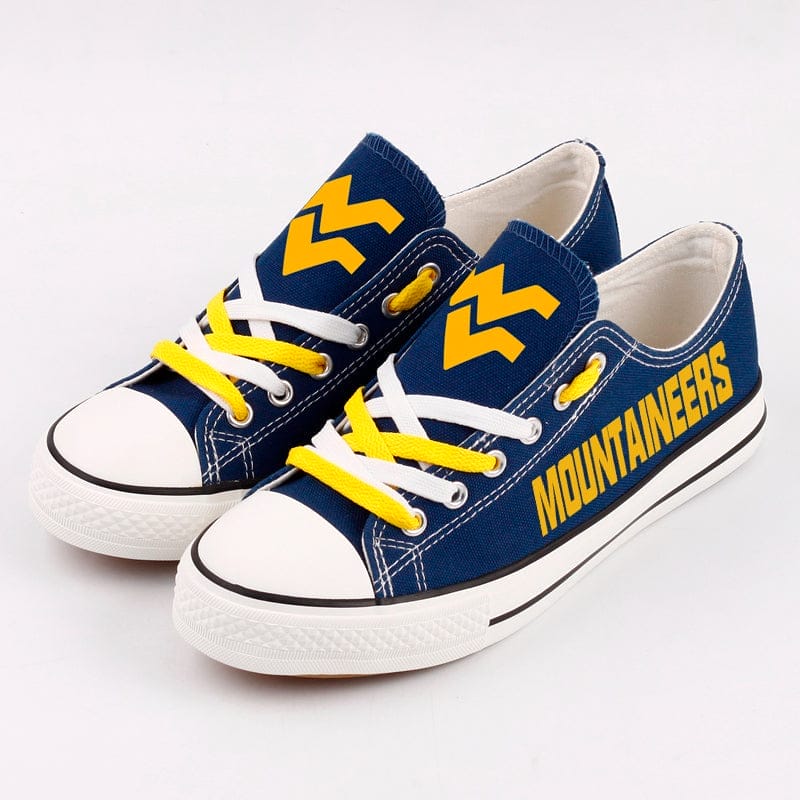 West Virginia Mountaineers Sport Sneakers Shoes For Men Women Fans - Image 2