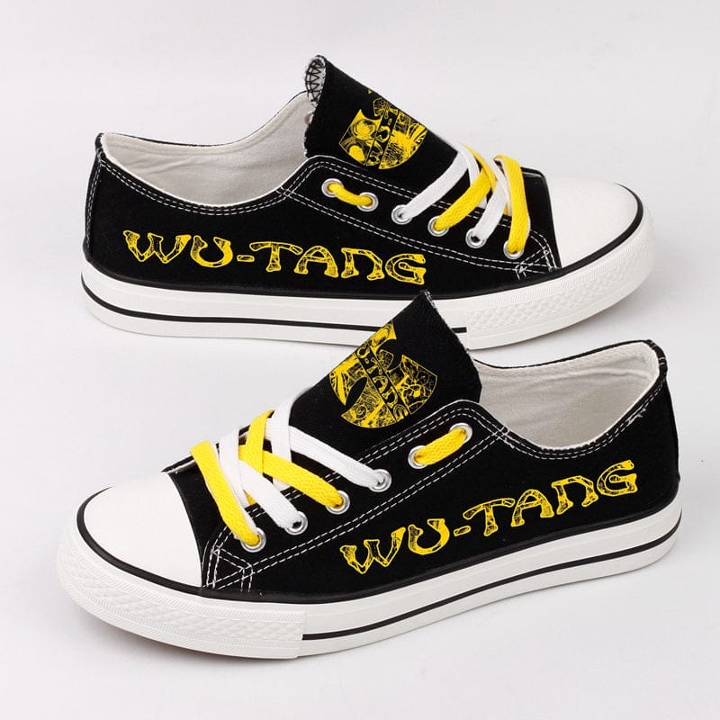 Wu-Tang Clan Low Top Canvas Sport Sneakers Shoes For Men Women Fans - Image 5