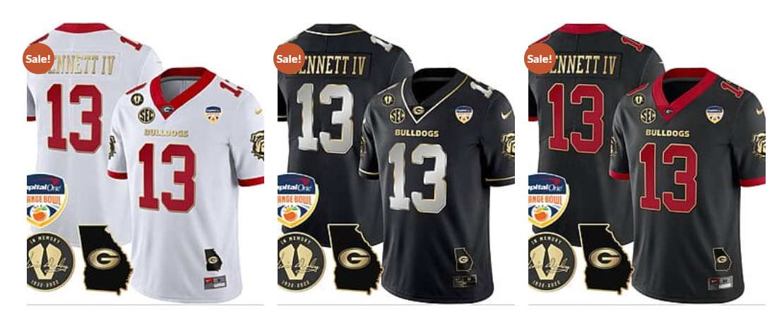 Stetson Bennett Jersey