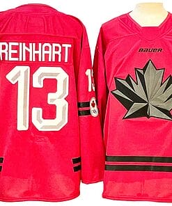 2026 Winter Olympics Team Canada #13 Sam Reinhart Hockey Jersey Red