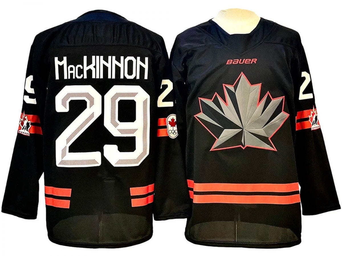 2026 Winter Olympics Team Canada #29 Nathan MacKinnon Hockey Jersey Black