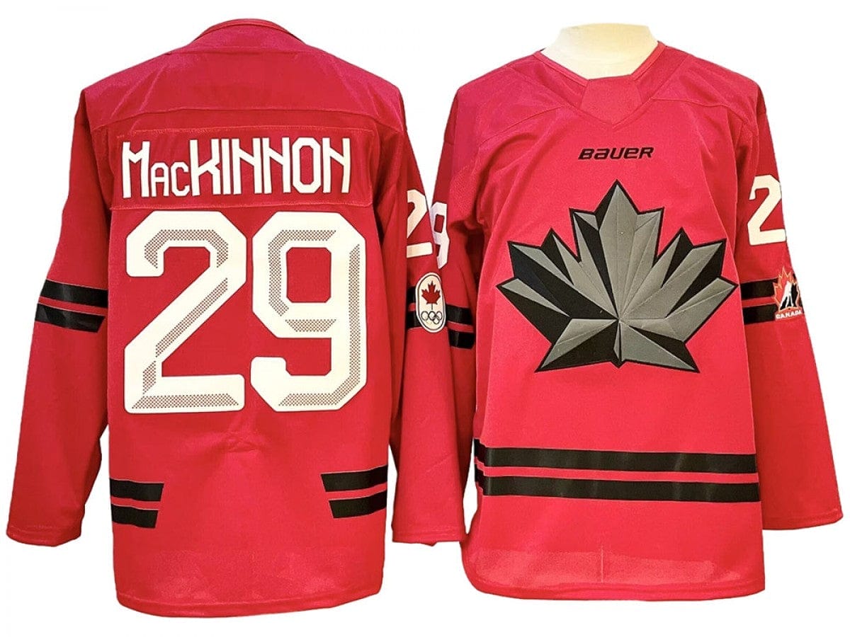 2026 Winter Olympics Team Canada #29 Nathan MacKinnon Hockey Jersey Red