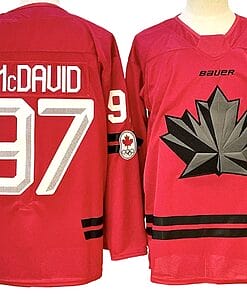 2026 Winter Olympics Team Canada #97 Connor McDavid Red Hockey Jersey
