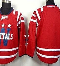 Custom Washington Capitals Jersey Name And Number 2015 Winter Red Classic
