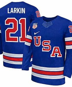 Dylan Larkin Jersey Team USA Winter Olympics 2026 Hockey Premium STITCHED