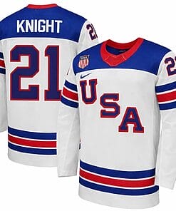Hilary Knight Jersey #21 Team USA Winter Olympics 2026 Premium Hockey White All STITCHED