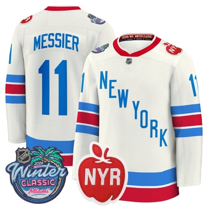 Mark Messier Jersey #11 New York Rangers 2026 Winter Classic Premium Stitched