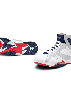 Alternative view of Air Jordan 7 Retro Olympic Shoes Sneakers