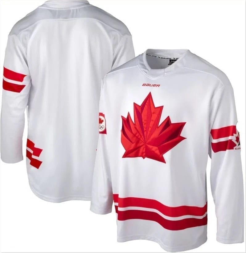 Team Canada Milan Winter Olympics 2026 Jersey White STITCHED