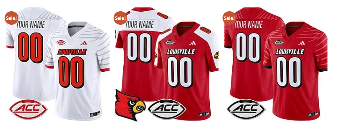 Custom Louisville Cardinals Jersey