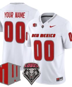 New Mexico Lobos 2026 Vapor Limited Custom Jersey - Stitched by Digigearus