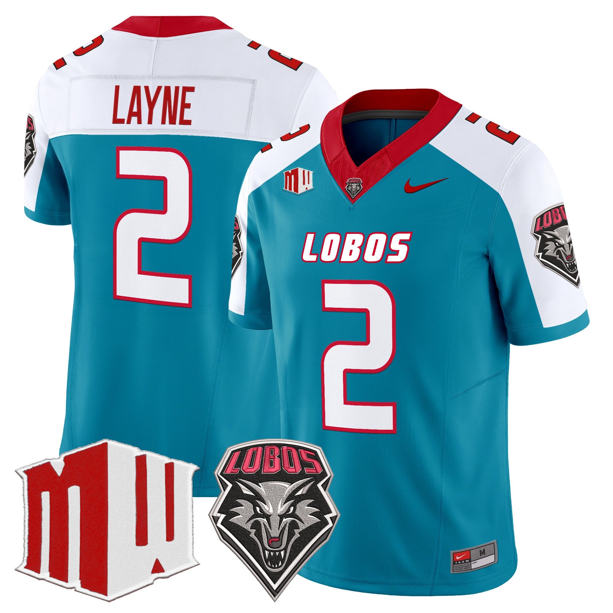 New Mexico Lobos 2026 Vapor Limited Jersey - Stitched by Digigearus