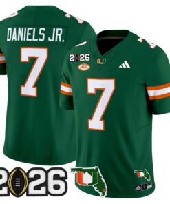 Miami Hurricanes 2026 CFP Final & Florida Patch Vapor Limited Jersey - All Stitched by Digigearus