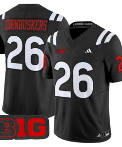 Nebraska Cornhuskers 2026 Vapor Limited Jersey - Stitched by Digigearus