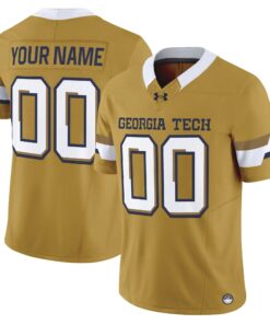 Georgia Tech Yellow Jackets 2026 Vapor Limited Custom Jersey - All stitched by Digigearus